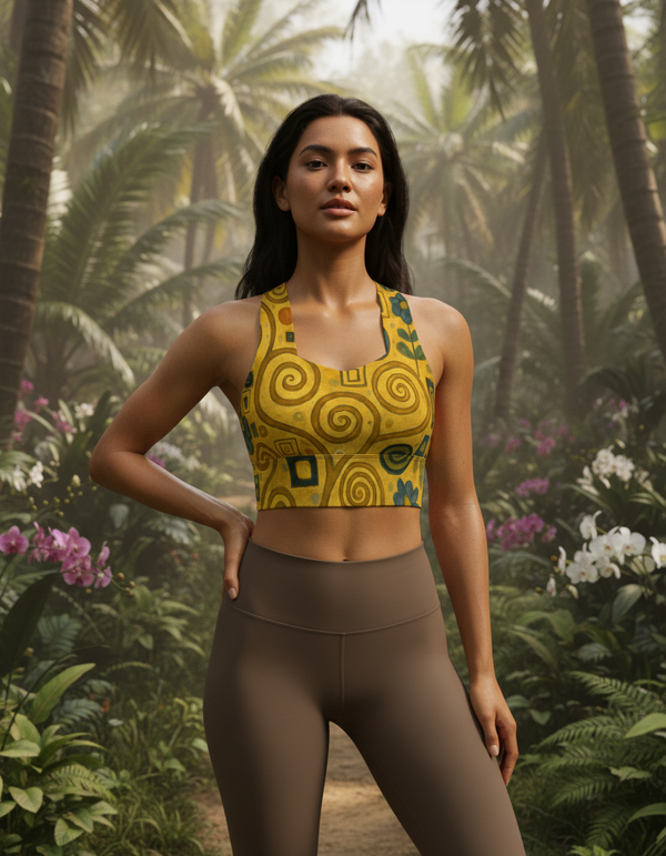 Elysium longline sports bras
