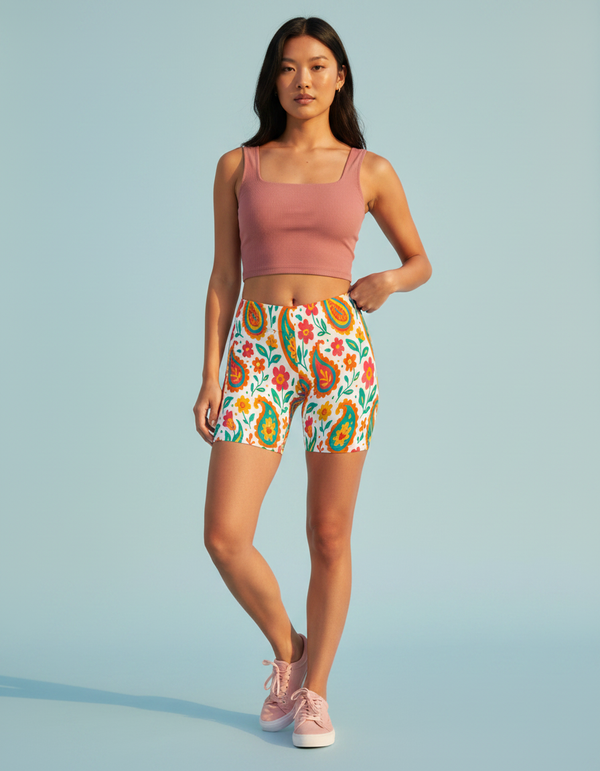 Saffron women's short shorts
