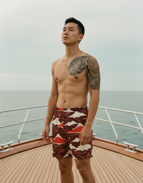 Men's Shippō Swim Trunks