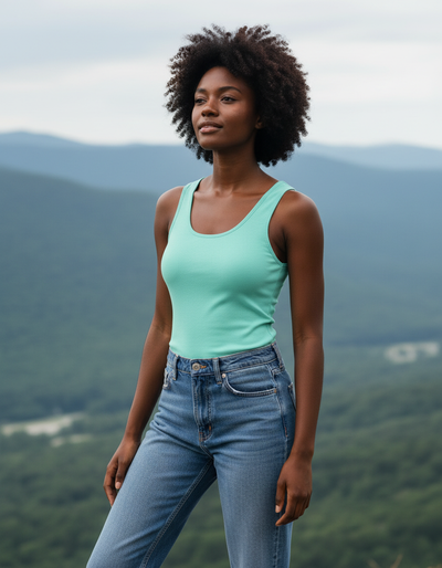 Women's Tiffany Mint Tank Top tank top