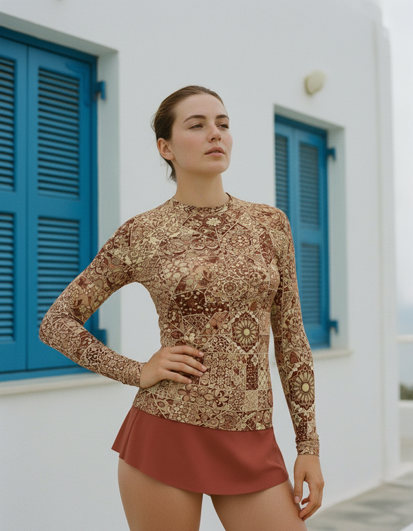 Rashguard in Coffee Bean Riad