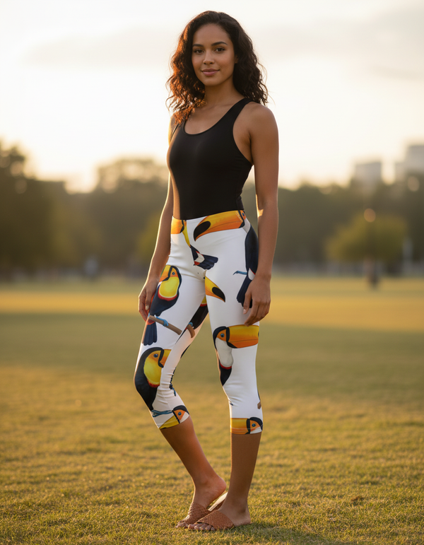 Verdant Capri Leggings Capri Leggings — Dripper