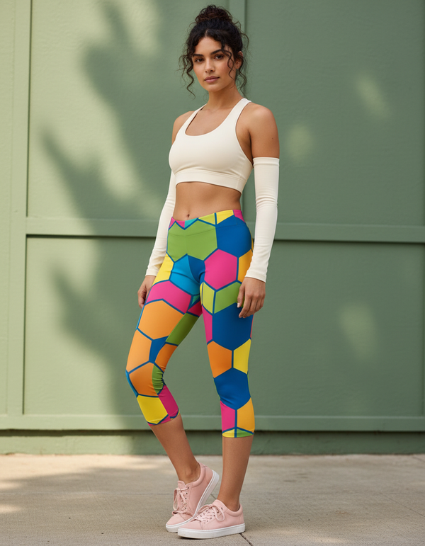 Asahi Capri Leggings Capri Leggings — Dripper