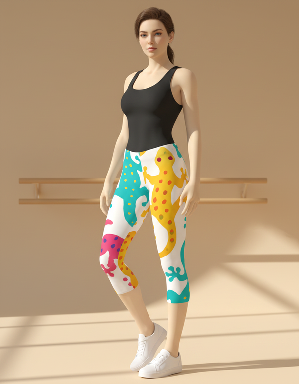 Mosaic Capri Leggings bikini — Dripper