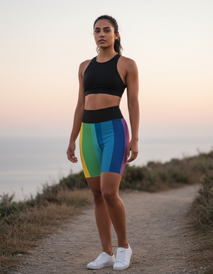 Loom Yoga Shorts Yoga Shorts — Dripper