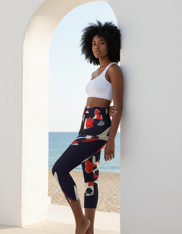 Serenity Capri Yoga Leggings bikini — Dripper