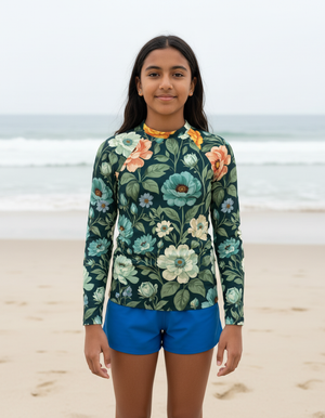 Alexandrite Elysium Youth Rash Guard Youth Rash Guard — Dripper