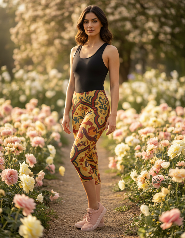 Tazar Capri Leggings Capri Leggings — Dripper