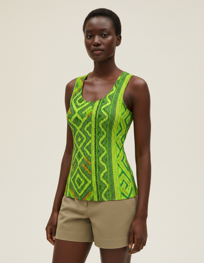 Women's Lime Vibrance Tank Top tank top