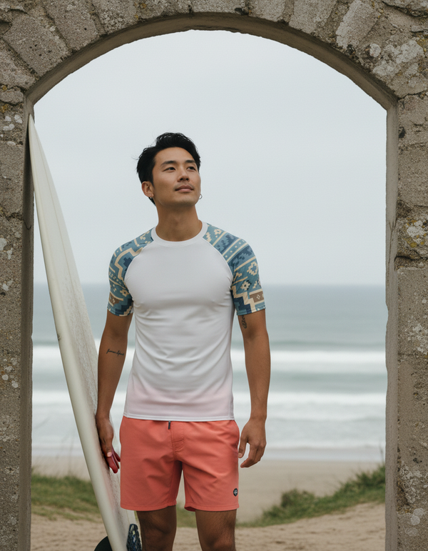 Men's Argentinian Patterns Rash Guard