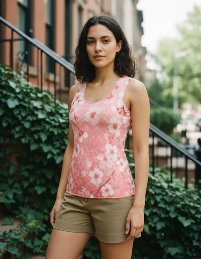 Women's Coral Petal Tank Top tank top