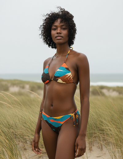 Coffee Bean Eden string bikini