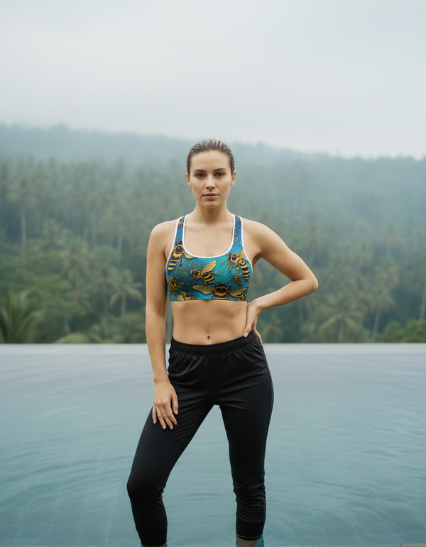 Bee Collection classic sports bras