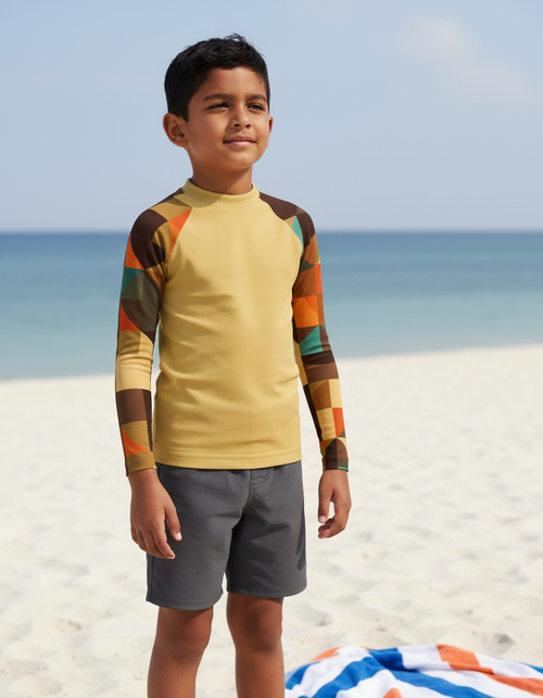 Dwell Kids Rash Guard Kids Rash Guard — Dripper