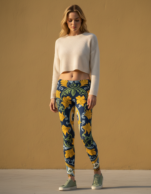 Women's Sicilian Maiolica Leggings