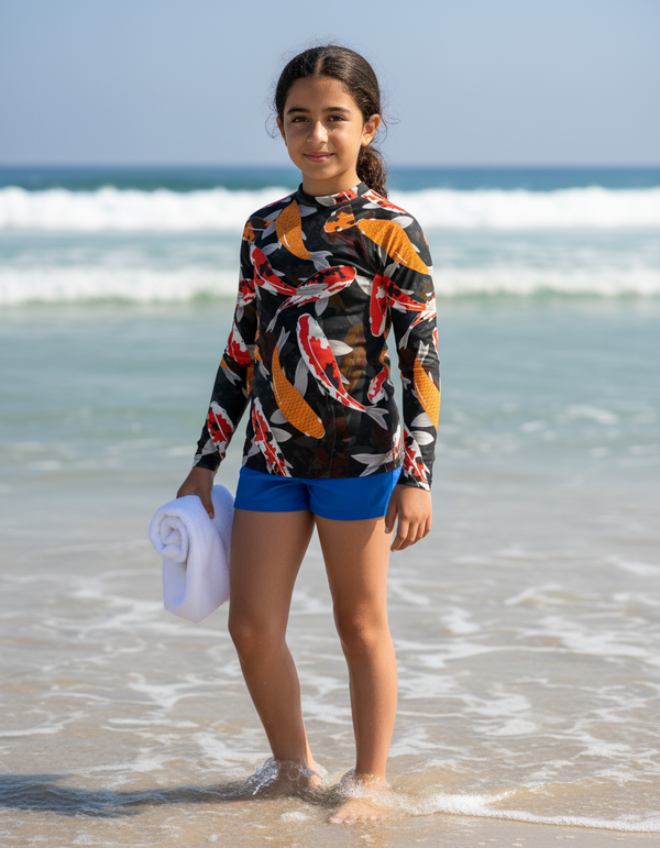 Koi Collection youth rashguards
