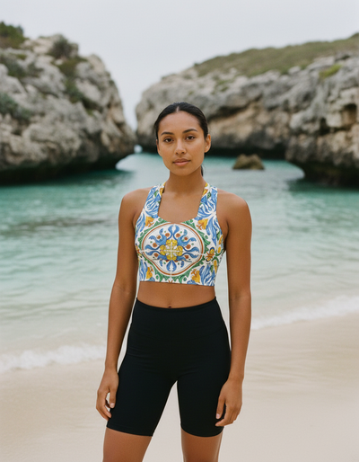 Majolica Longline Sports Bra longline sports bra