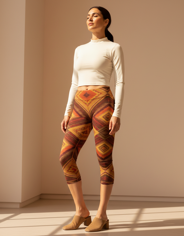 Andes Capri Leggings Capri Leggings — Dripper