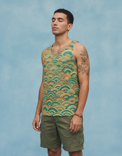 Men's Jelly Mint Kaze Tank Top tank top