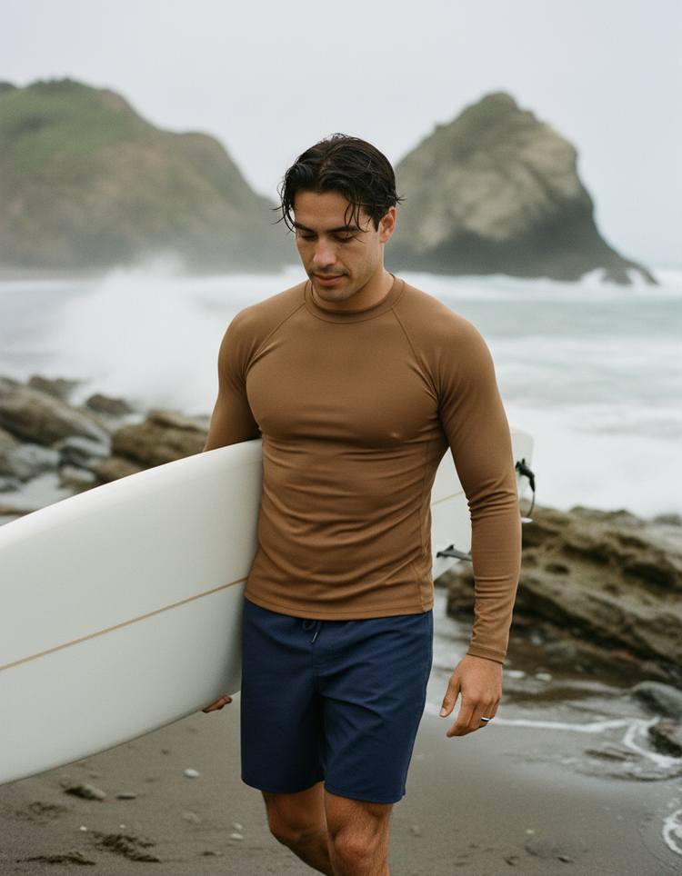 Toffee Rash Guard Men's Rashguard — Dripper