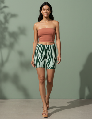 Runway Emerald Zest Short Shorts Short Shorts — Dripper