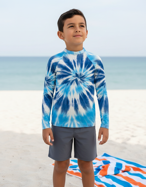 Marina Nebula Kids Rash Guard Kids Rash Guard — Dripper