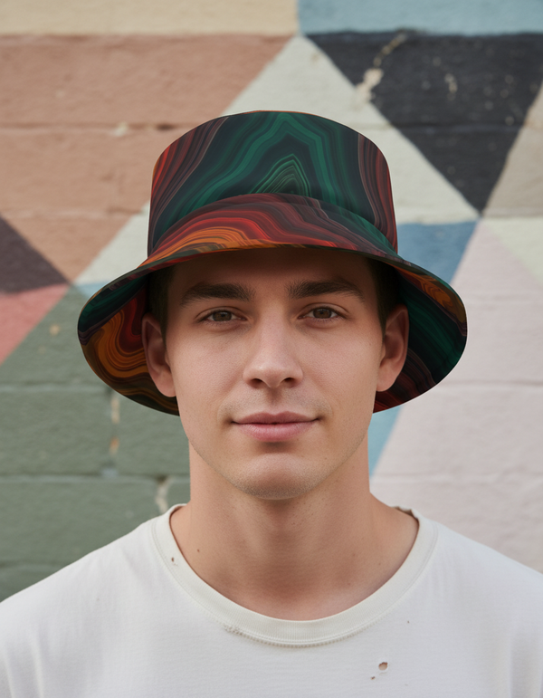 Crystal Wave Quartz Bucket Hat