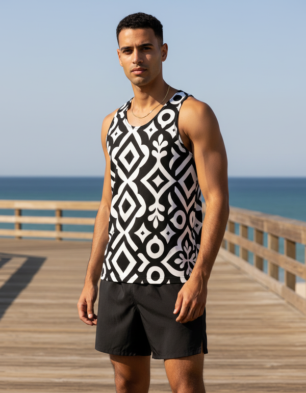 Eclipse Tank Top Men's Tank Top — Dripper