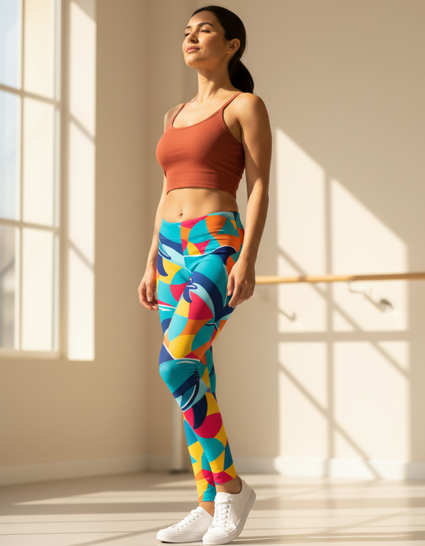Crest Leggings Women's Leggings — Dripper