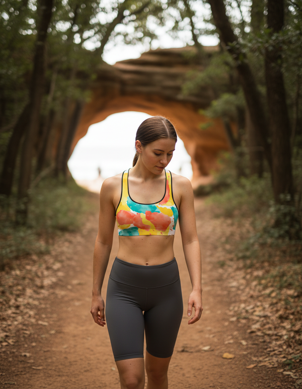 Aqua Longline Sports Bra Classic longline sports bras