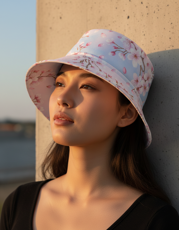 Kiku Bucket Hat bikini — Dripper