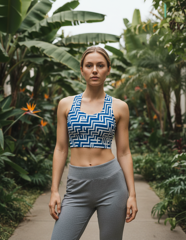 Tidal Echo Longline Sports Bra