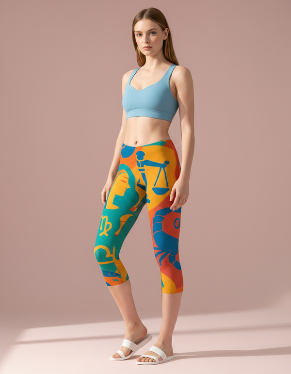 Celestia Capri Leggings Capri Leggings — Dripper