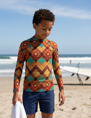 Youth Lava Falls Horizon youth rashguards
