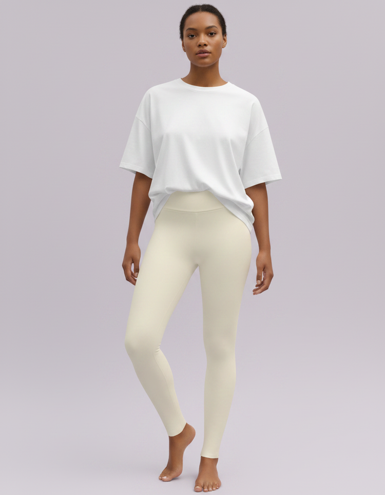 Eggshell Leggings Women's Leggings — Dripper