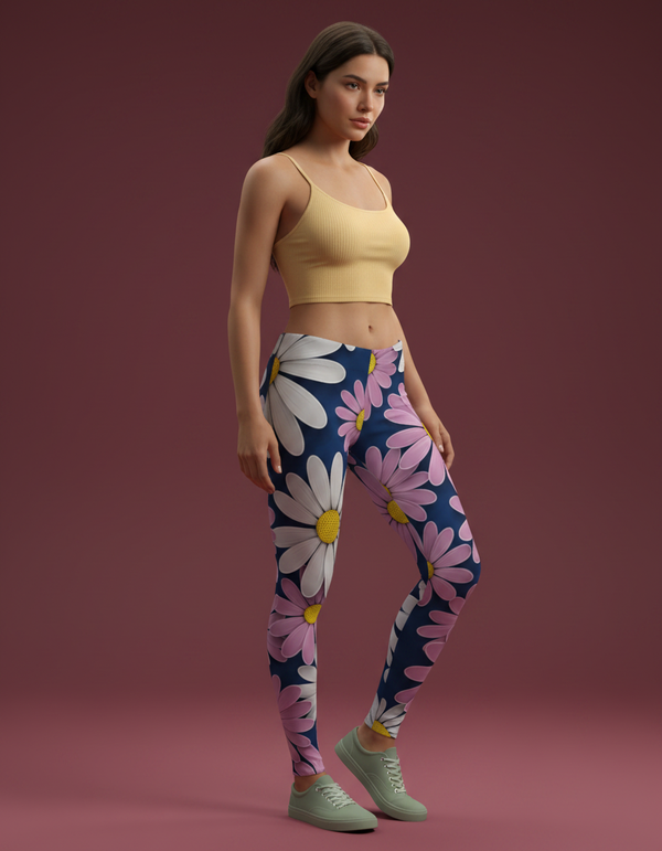 Petal Leggings Women's Leggings — Dripper