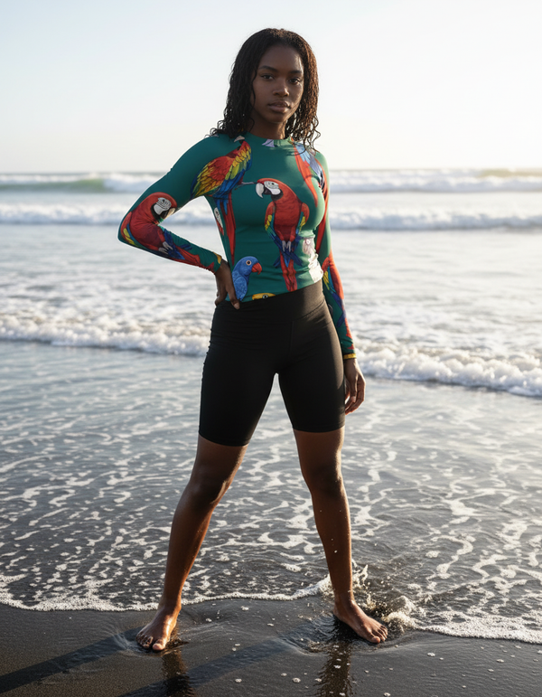 Jungle Rash Guard bikini — Dripper
