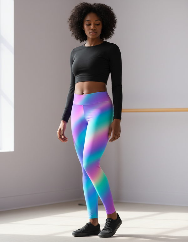 Nebula full-length leggings