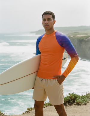 Spectrum Rash Guard Men's Rashguard — Dripper