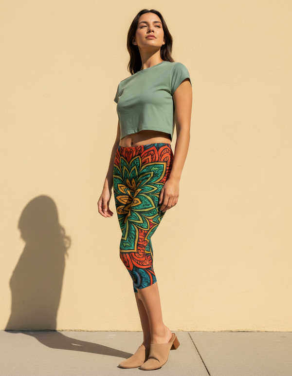 Prism capri leggings