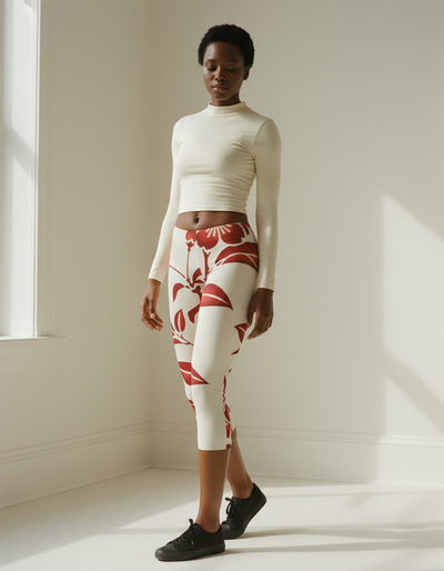 Lava Falls Fusion Capri Leggings capri leggings