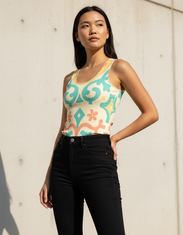 Azure Bliss Azulito Tank Top