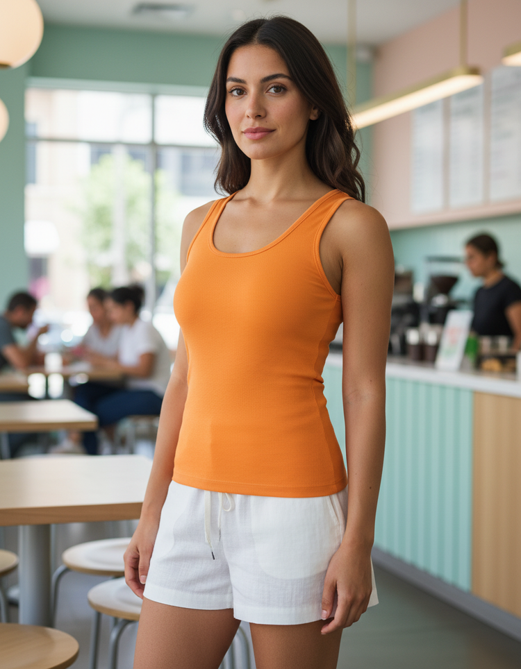 Clementine Tank Top Women's Tank Top — Dripper