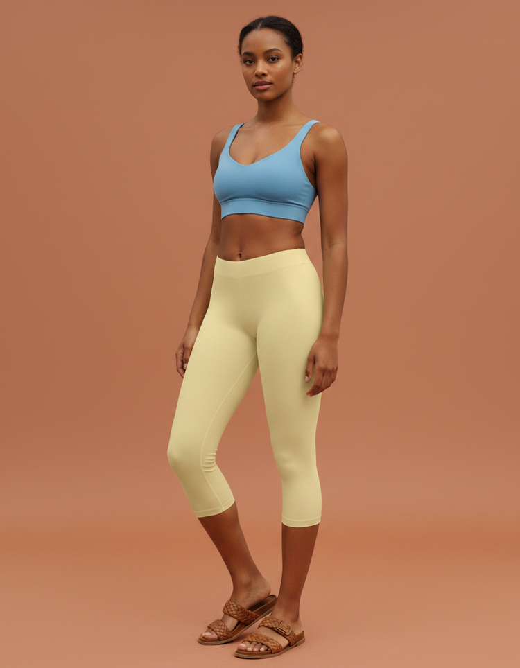Flax Leggings Capri Leggings — Dripper