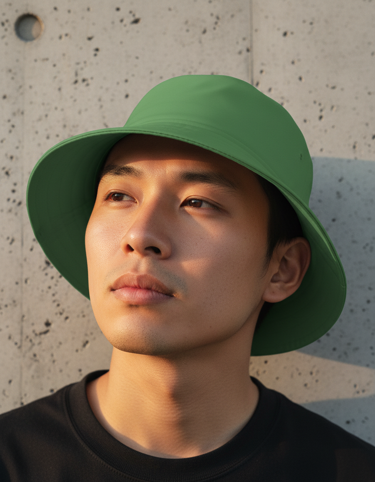 Palm Green Bucket Hat Bucket Hat — Dripper