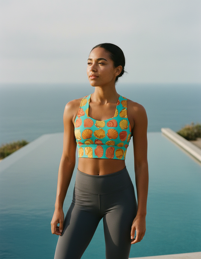 Abyss Longline Sports Bra longline sports bra
