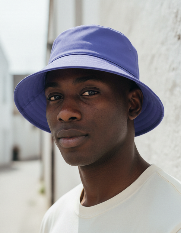 Bucket Hat in Slate Blue