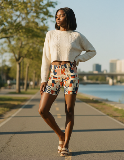 Runway Emerald Form Short Shorts short shorts