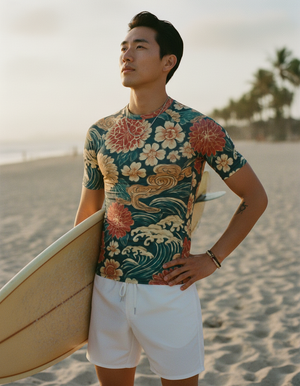 Edo Rash Guard Men's Rashguard — Dripper