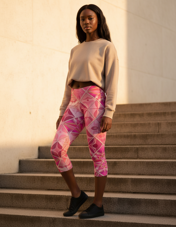 Poppy Leggings Capri Leggings — Dripper